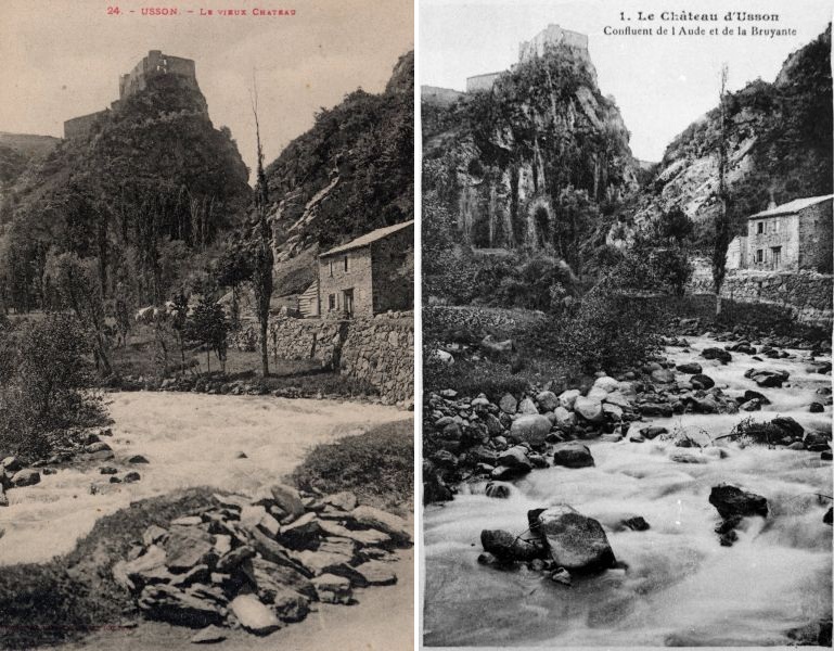 CPA_Thierry_Meynier_Usson le vieux château